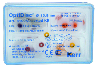 OPTIDISC ASSORT.Ø 15,9 MM x 80 PZ