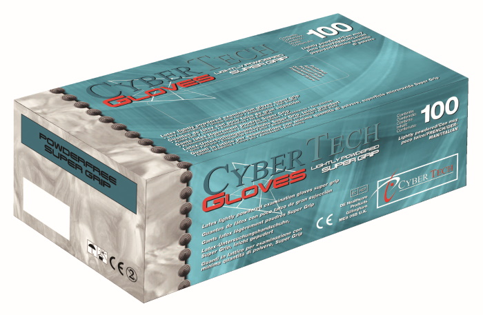 Monouso - GUANTI CYBERTECH LATT.S/GRIP LP XS
