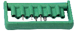 PORTAFRESE 12 FORI MISTI VERDE