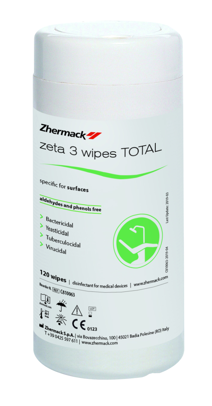 ZETA 3 WIPES TOTAL ZHERMACK BARAT