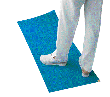 TAPPETO DECONTAMINANTE BLU 4X30 PZ.