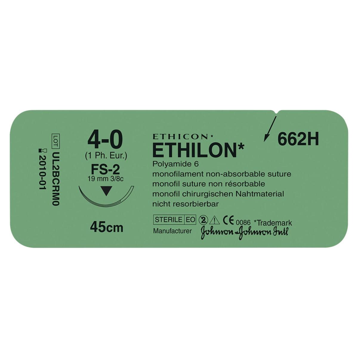 SUTURA J&J ETHILON 662SLH x 36 PZ
