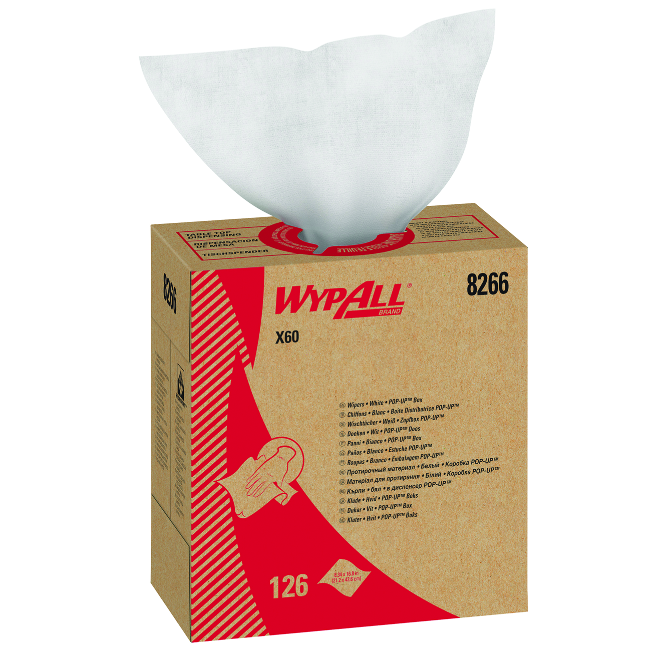 PANNI WYPALL X60 POP-UP BOX 126 PZ