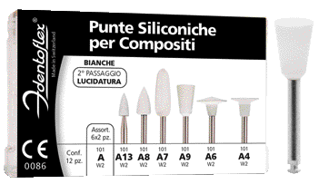 Frese E Abrasivi - GOMMINI SILICONE IDENTOFLEX A9 x 12