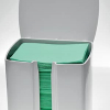 Monouso - Dispenser Bianco per  salviette con apertura  frontale//