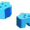 Conservativa - GOMMINI SILICONE X ANELLI BLU 40 PZ