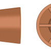 Profilassi - PROPHY CUPS FIRM/ORANGE KERR 120 PZ