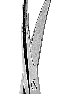 Strumenti - FORBICE ASA IRIS CURVA 11,5 CM