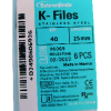 Endodonzia - K-FILES SYBRON N.08/25 MM x 6 PZ