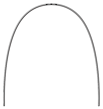 TENSIC ARCHI NITI TERMO 017x025 U 1