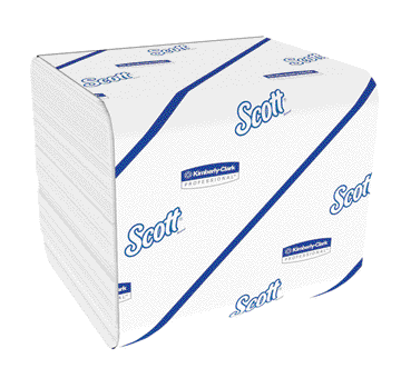 CARTA IGIENICA INTERCALATA Scott Confezione: 36 pacchetti da 250 fogli cad.