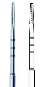 FRESE PER IMPLANTOLOGIA IN TUNGSTENO HM 34IL 415 007 012 - FG xx-long (317)