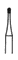 FRESE IN TUNGSTENO JET BRAND BEAVERS DENTAL Nr.331-237 010 - FG (314)