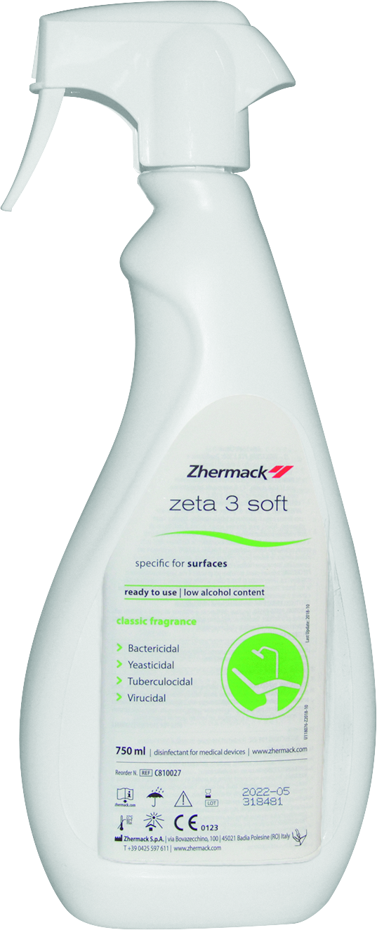 ZETA 3 SOFT CLASSIC Flacone da 750 ml con nebulizzatore