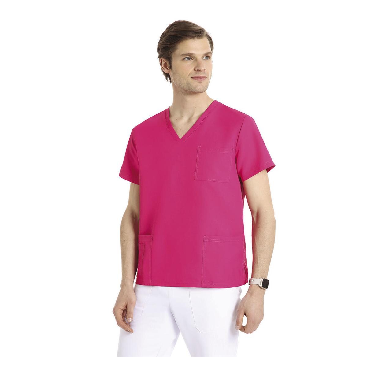 CASACCA SMART MICROFIBRA MANICA CORTA Taglia XL - Colore rosa fucsia