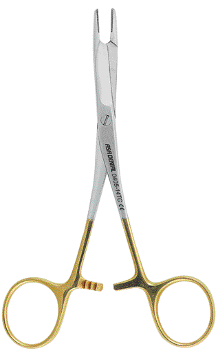 PORTA AGHI OLSEN HEGAR CON FORBICI Diritto 14 cm (0405-14TC)