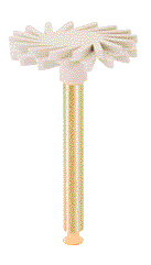 TWIST PER COMPOSITI RICAMBI Ø mm 14 - beige (brillantatura)