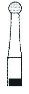 FRESE CHIRURGICHE “ALLPORT” HM 141F (8 LAME) 001 251 023 - CA long (205) 2 pz.