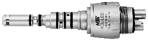 ATTACO KCL-LED Con regolazione acqua per turbine con attacco Kavo MULTIflex