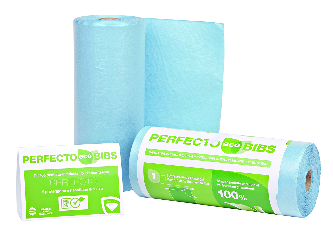 MANTELLINE LONG PERFECTO ECO Colore Azzurro