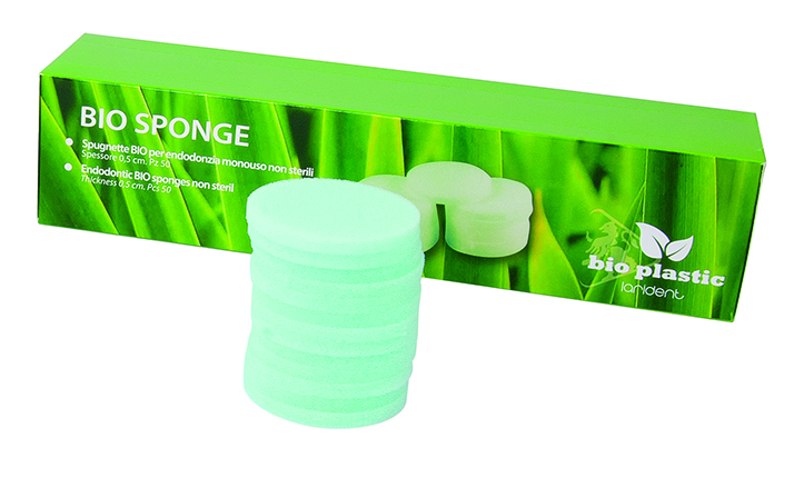 SPUGNETTE PER ENDODONZIA BIO-SPONGE Spessore 5 mm - Confezione da 50 pz.