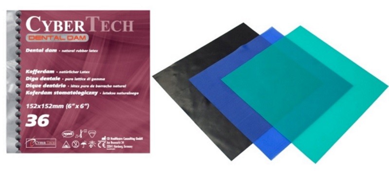 DIGA CYBERTECH 15X15 BLACK MEDIUMX3
