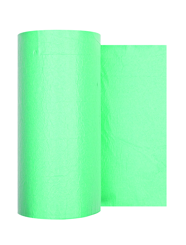 MANTELLINE IN CARTA/POLIETILENE STANDARD PERFECTO 1 rotolo - verde acqua