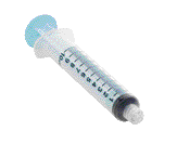 COLOR SYRINGES senza ago 10 ml - colore blu