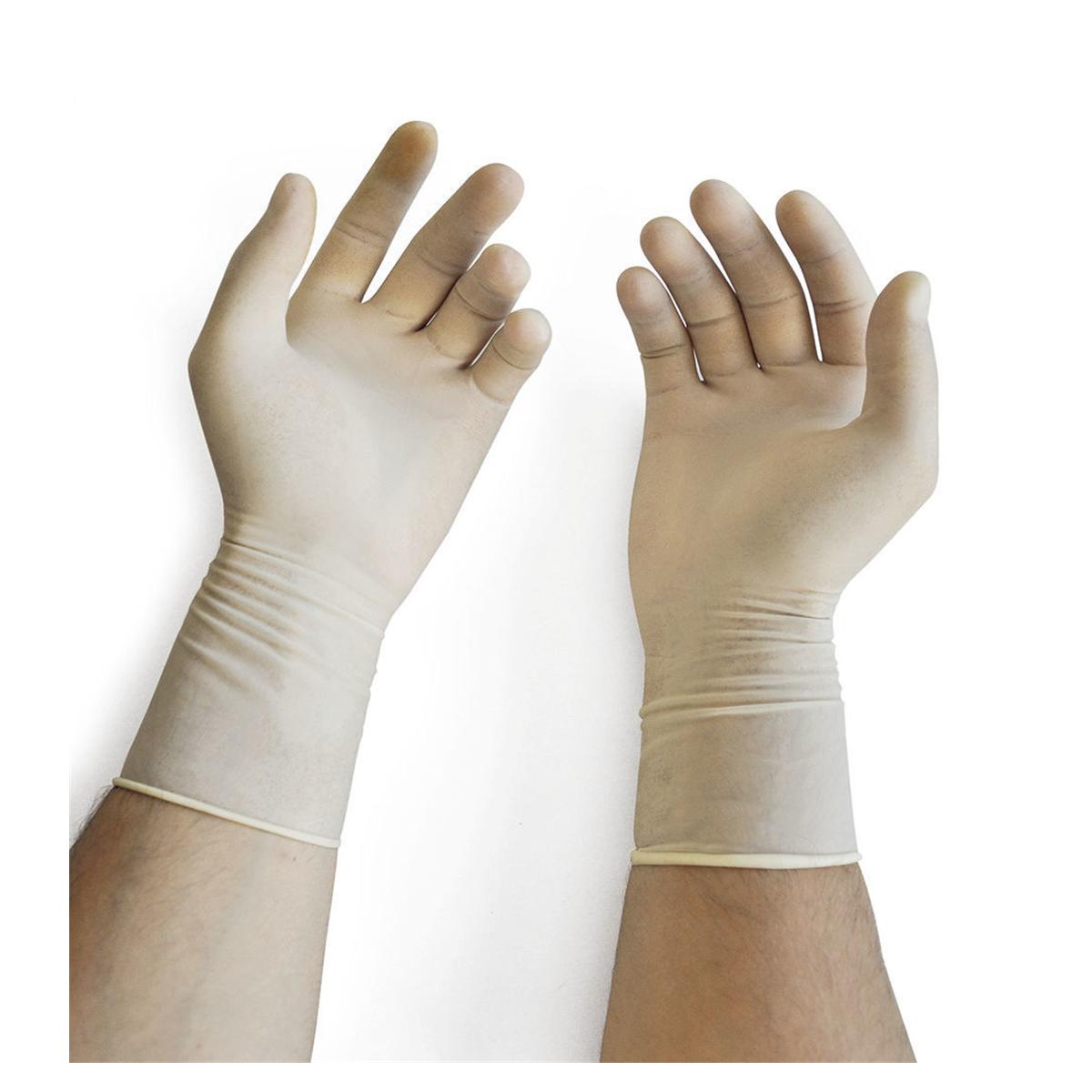 GUANTI CHIRURGICI CON POLVERE Misura 8,5 - 50 paia