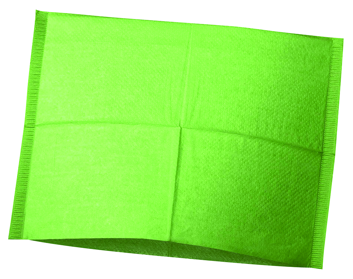COPRITESTIERA A BUSTA PERFECTO Verde mela - 500 pz