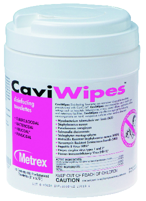 CAVIWIPES Barattolo da 160 salviette - cm 15,24 x 17,15