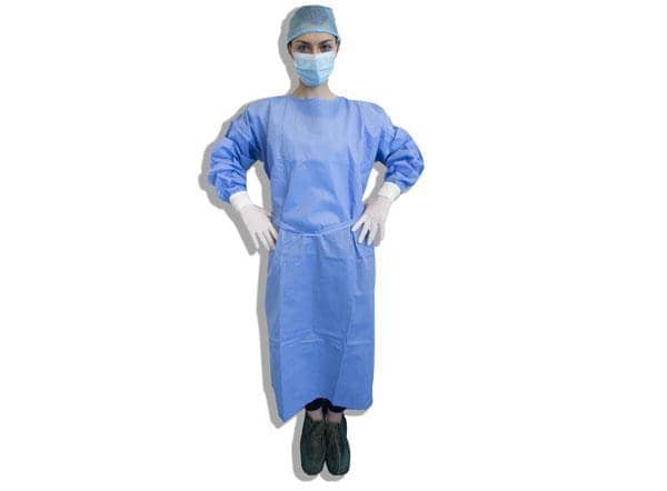 CAMICE STERILE AZZURRO  LARGE