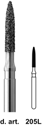 FRESE DIAMANTATE - FIG. 861 Nr 205L - 248 012 - FG