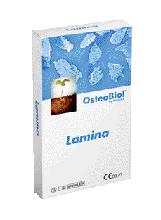 OSTEOBIOL LAMINA SOFT CORTICALE Medium Curva 35 x 35 x 1 mm